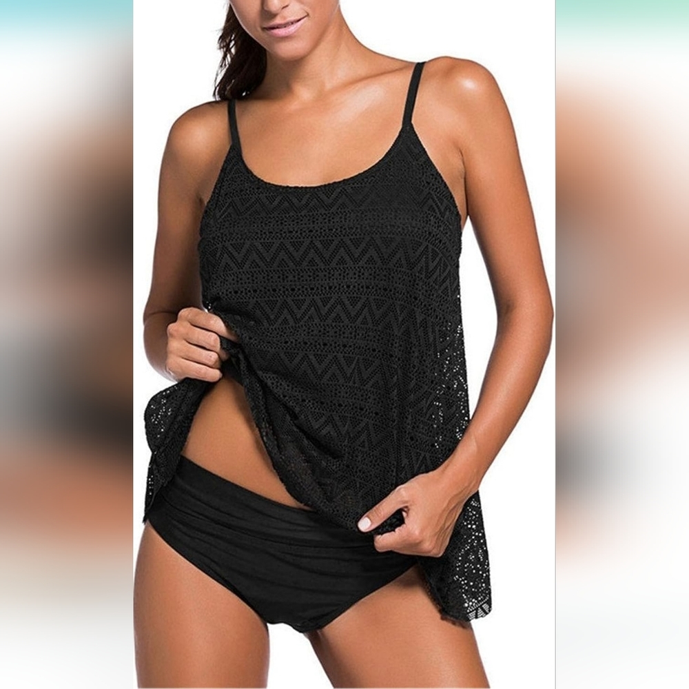 Black tankini